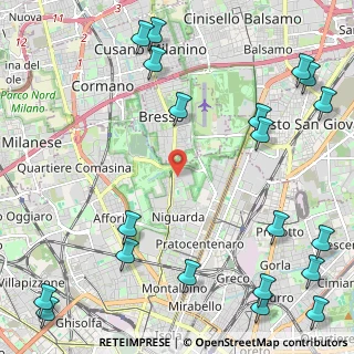 Mappa Via Guido da Velate, 20162 Milano MI, Italia (3.289)