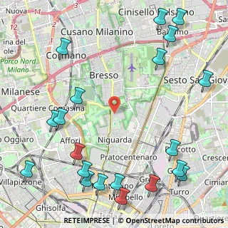 Mappa Via Guido da Velate, 20162 Milano MI, Italia (3.0625)