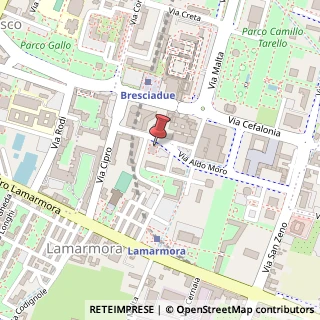 Mappa Via Aldo Moro, 32, 25124 Brescia, Brescia (Lombardia)