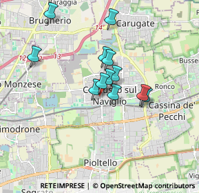 Mappa Via Filippo Turati, 20063 Cernusco sul Naviglio MI, Italia (1.35)