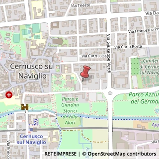 Mappa Via Fatebenefratelli, 17, 20063 Cernusco sul Naviglio, Milano (Lombardia)