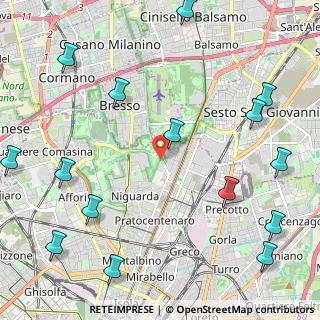 Mappa Viale Berbera, 20162 Milano MI, Italia (3.00533)