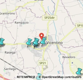 Mappa Viale Ambrosoli, 36043 Camisano vicentino VI, Italia (2.86182)