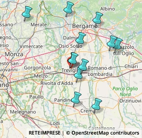 Mappa 24047 Treviglio BG, Italia (14.28333)