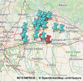 Mappa 24047 Treviglio BG, Italia (10.7865)
