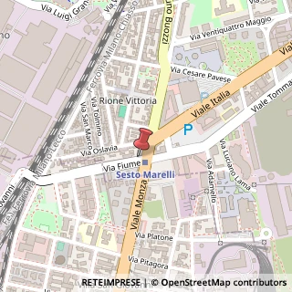 Mappa Via Fiume, 2, 20099 Milano, Milano (Lombardia)