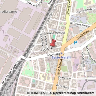 Mappa Via Oslavia, 23, 20099 Sesto San Giovanni, Milano (Lombardia)