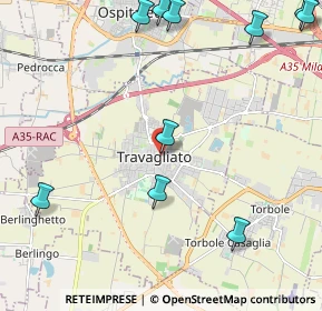 Mappa , 25039 Travagliato BS, Italia (3.03182)