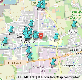 Mappa Via don Pietro Gatti, 20063 Cernusco sul Naviglio MI, Italia (1.00632)