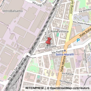 Mappa Via Oslavia, 56, 20099 Sesto San Giovanni, Milano (Lombardia)