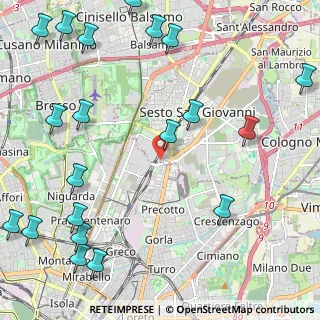 Mappa Via Santa Lucia, 20090 Sesto San Giovanni MI, Italia (3.139)