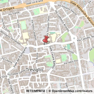 Mappa Viale Battisti Cesare, 9, 24047 Treviglio, Bergamo (Lombardia)