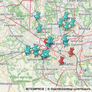 Mappa Via Achille Grandi, 20017 Rho MI, Italia (6.689)