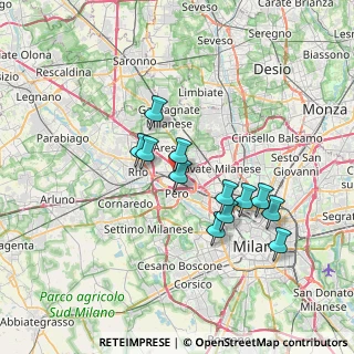 Mappa Via Achille Grandi, 20017 Rho MI, Italia (6.11917)