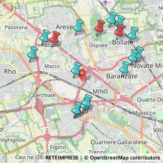 Mappa Via Achille Grandi, 20017 Rho MI, Italia (2.40412)
