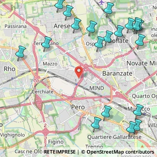 Mappa Via Achille Grandi, 20017 Rho MI, Italia (3.2625)