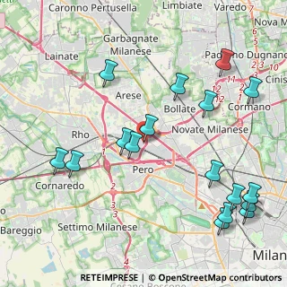 Mappa Via Achille Grandi, 20017 Rho MI, Italia (5.02059)