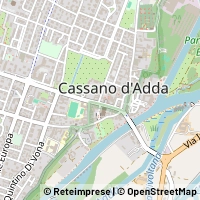 Mapa Cassano d'Adda