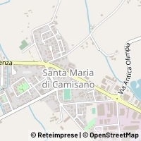 Kaart Camisano Vicentino