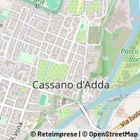 Mapa Cassano d'Adda