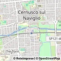 Mapa Cernusco sul Naviglio