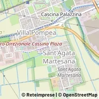 Map Cassina de' Pecchi