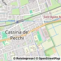Mapa Cassina de' Pecchi