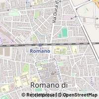 Map Romano di Lombardia