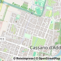 Kartta Cassano d'Adda