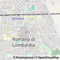 नक्शा Romano di Lombardia