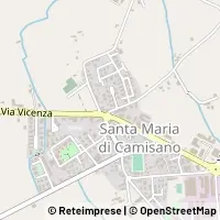Map Camisano Vicentino