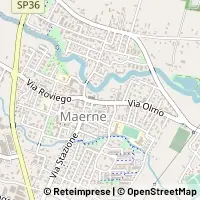 Karte Martellago