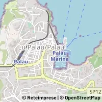 Mapa Palau