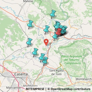Mappa Via Giacomo Matteotti, 81010 Castel Campagnano CE, Italia (7.022)