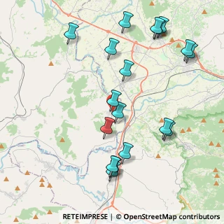 Mappa Via Municipio, 81010 Castel Campagnano CE, Italia (4.96611)