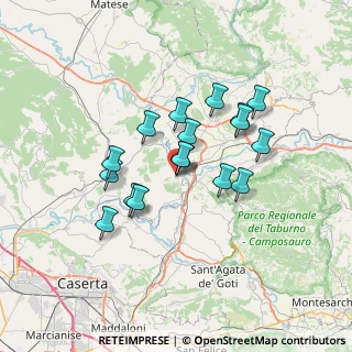 Mappa Piazza Municipio, 81010 Castel Campagnano CE, Italia (6.01353)