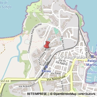 Mappa Via la Galatea, snc, 07020 Palau, Sassari (Sardegna)