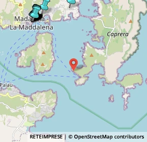 Mappa Località Punta Coda, 07020 Palau SS, Italia (3.6445)