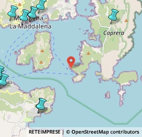 Mappa Località Punta Coda, 07020 Palau SS, Italia (3.91583)