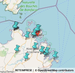 Mappa Località Punta Coda, 07020 Palau SS, Italia (15.76588)