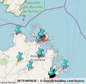 Mappa Località Punta Coda, 07020 Palau SS, Italia (22.252)