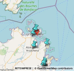 Mappa Località Punta Coda, 07020 Palau SS, Italia (18.59571)