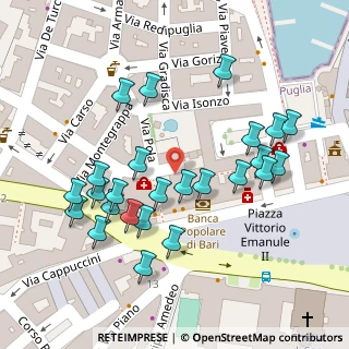 Mappa Via de Deo Emanuele, 70054 Giovinazzo BA, Italia (0.0668)