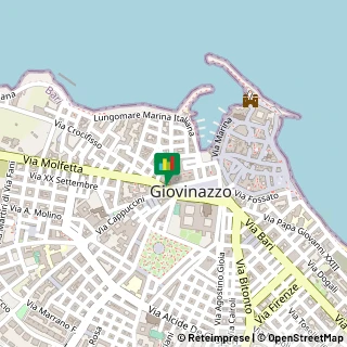 Mappa Via Molfetta, 00, 70056 Giovinazzo, Bari (Puglia)