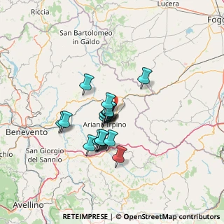 Mappa Via Gaudiciello, 83031 Ariano Irpino AV, Italia (10.7795)