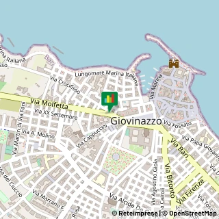 Mappa Via Molfetta, 30/32, 70054 Bari BA, Italia, 70054 Giovinazzo, Bari (Puglia)