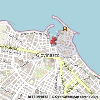 Mappa Piazza Porto, 20, 70054 Giovinazzo, Bari (Puglia)