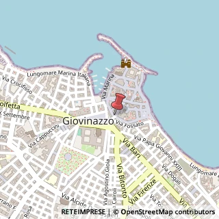 Mappa Piazza Vittorio Emanuele II, 76, 70054 Giovinazzo, Bari (Puglia)