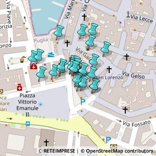 Mappa Piazza Umberto I, 70054 Giovinazzo BA, Italia (0.0375)