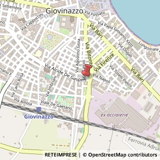 Mappa Via Cairoli, 56, 70054 Giovinazzo, Bari (Puglia)